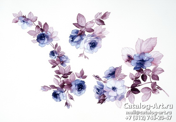 Bleu flowers 39
